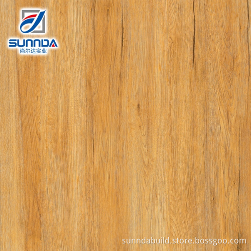 Sunnda brown imitation wood non slip ceramic floor tile
